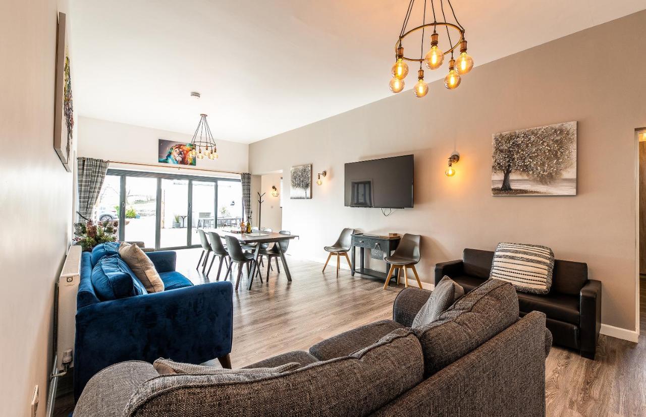 Lionheart Large Luxury Lodge - Sleeps 10- Dog Friendly,Near Sherwood Forest At Fairview Farm Nottingham Great For Family Gatherings ,Groups ,Parties Exteriör bild